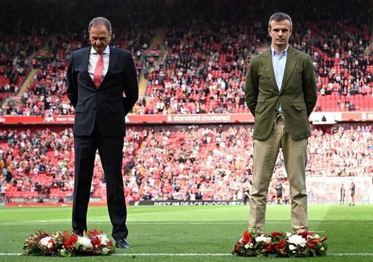 El Athletic Rinde Homenaje A Diogo Jota En Emotivo Acto En Anfield