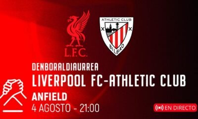 En Directo Liverpool Fc Vs Athletic Club Amistoso A Las 2100 Horas