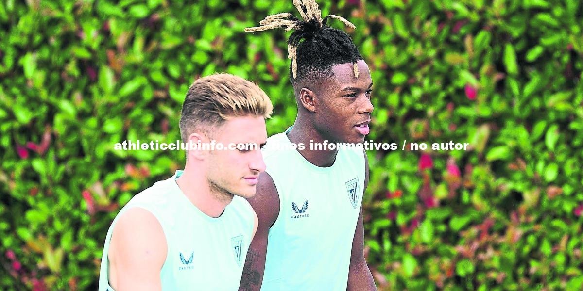 Nico Williams Ausente En Sesion Abierta Del Athletic Dudas Para Amistoso