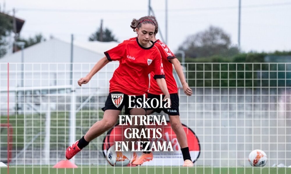 El Athletic Club ofrece sesión gratuita de Eskola en Lezama